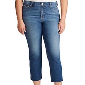 Lauren Ralph Lauren Plus Size Premier Ankle Jeans